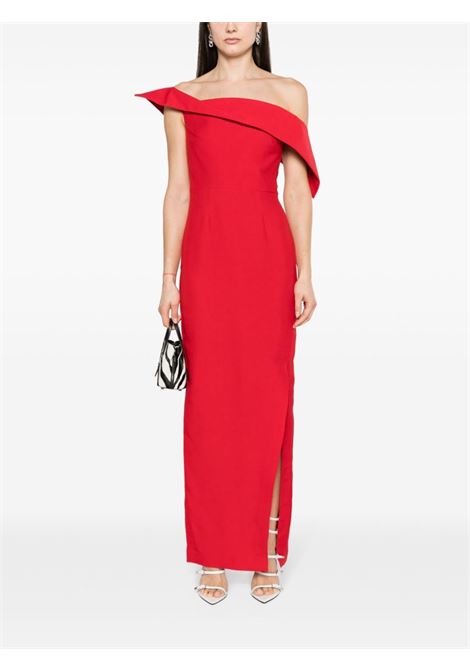 Abito con spalle scoperte in rosso - donna ROLAND MOURET | RMRS24010XR